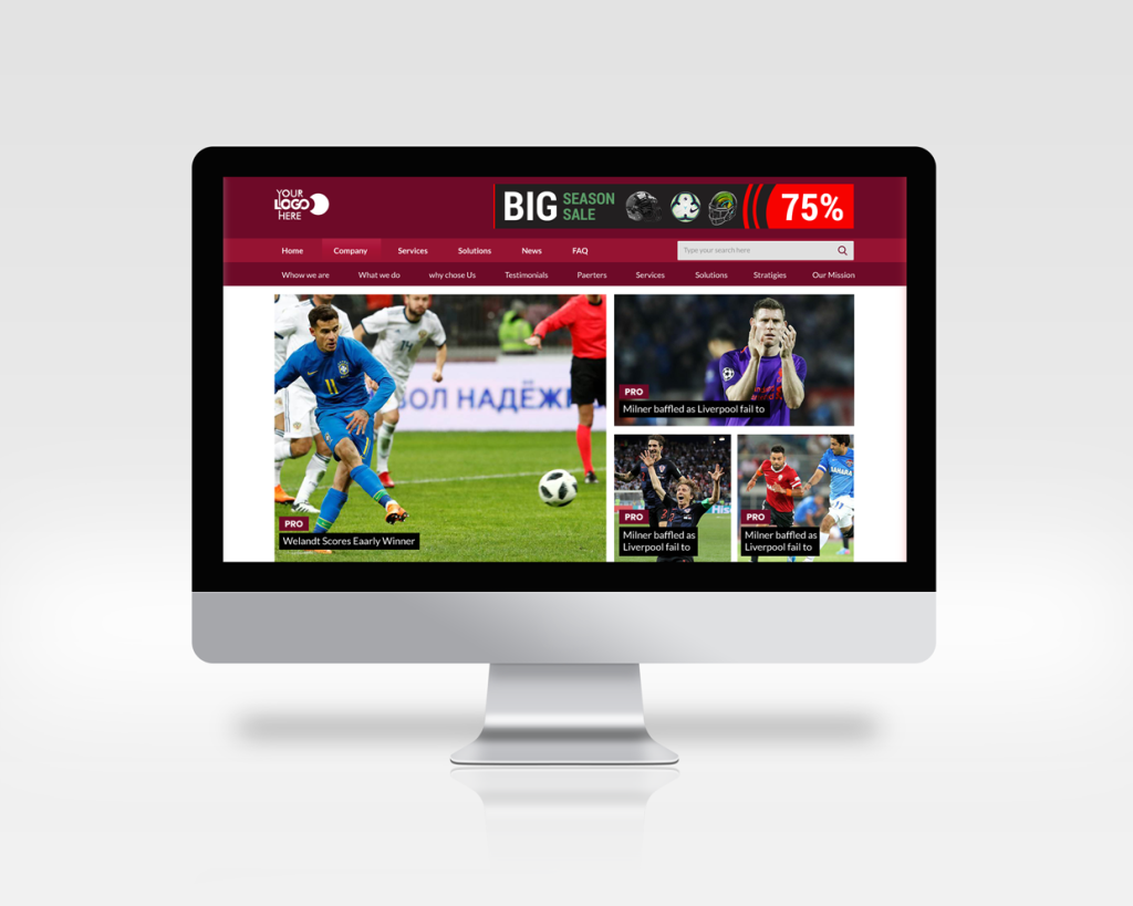 Website responsive
